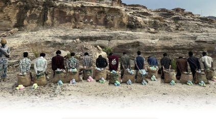 القبض على 14 مخالفًا لتهريبهم 315 كيلو قات في عسير