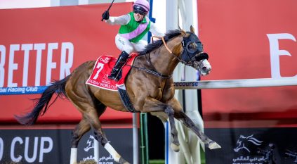 الجواد السعودي Laurel River بطلًا لـ كأس دبي العالمي 2024