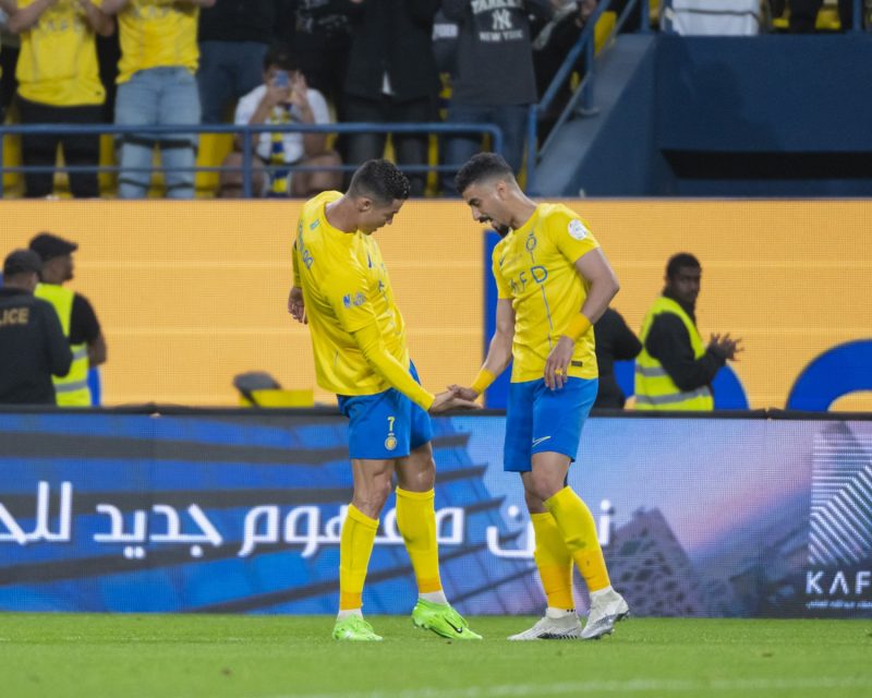 النصر ضد الطائي - كريستيانو رونالدو