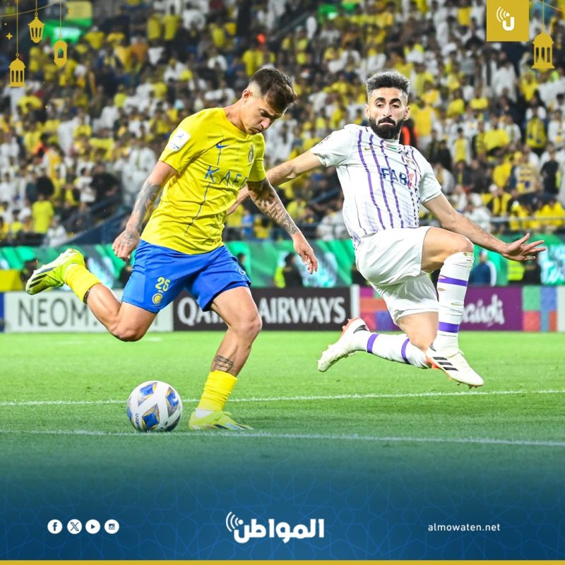 هدف أوتافيو في العين - النصر والعين - الرياض - تصوير المواطن