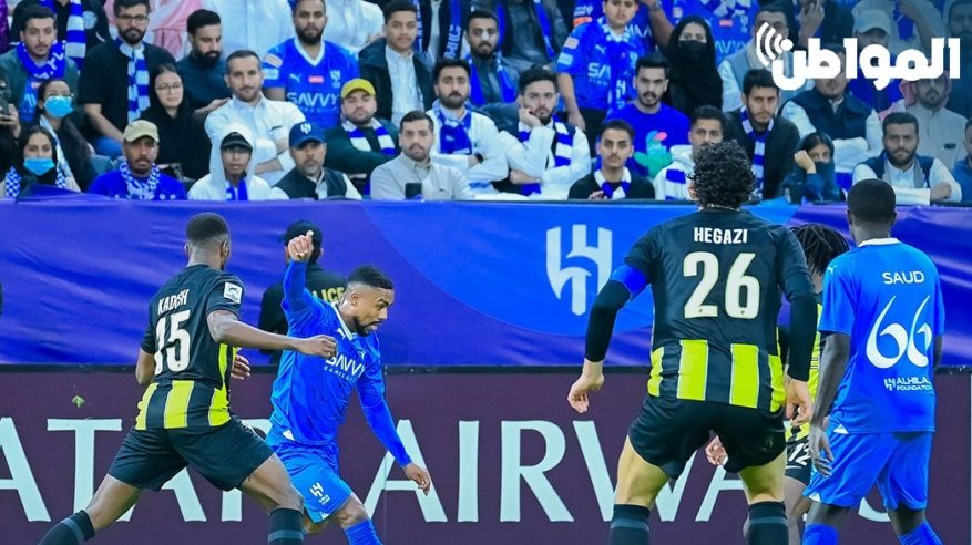 “المواطن” توثق أبرز لحظات الشوط الأول من مباراة الهلال والاتحاد