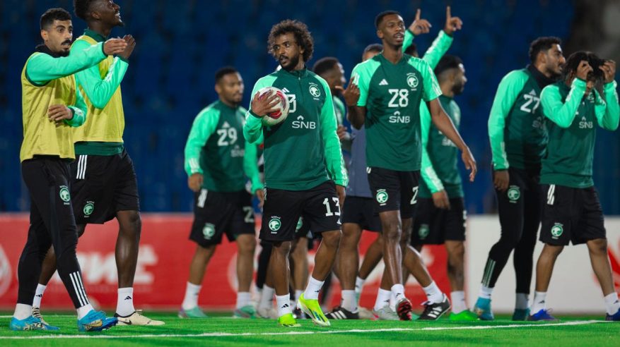 المنتخب السعودي يختتم استعداداته لمواجهة طاجيكستان غدًا