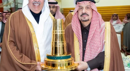 أمير الرياض يتوج الفائزين بحفل سباقات الخيل السنوي على كأس المؤسس