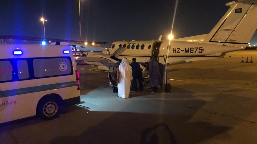 نقل مواطن بالإخلاء الطبي من الكويت للسعودية لاستكمال علاجه