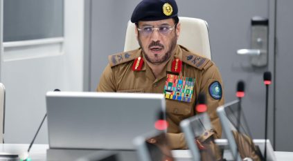 اللواء الفرج يتفقد لجنة الدفاع المدني الفورية بمنطقة مكة المكرمة