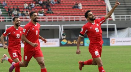 منتخب الأردن يعبر باكستان بثلاثية