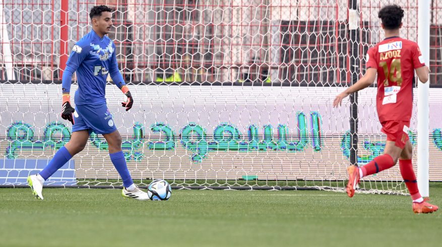 محمد العبسي أفضل لاعب واعد في فبراير