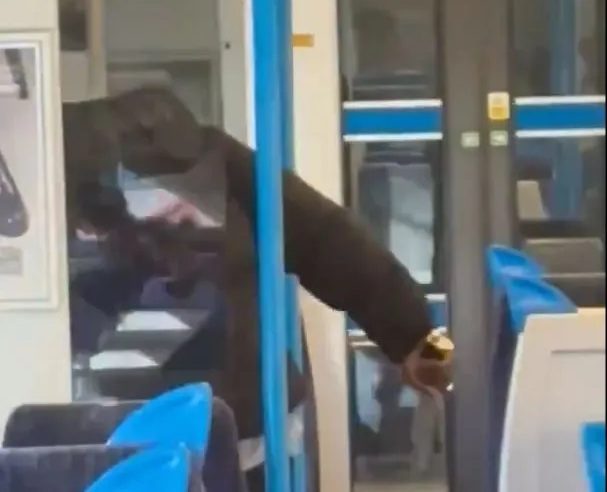 لحظة وقوع هجوم مروع بالسكين على ركاب قطار في لندن