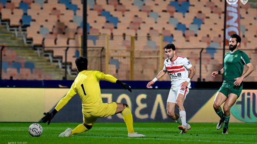 فوز عريض لـ الزمالك ضد الاتحاد السكندري بثلاثية