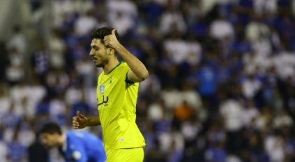 إنجاز خاص لـ محمد شريف بعد هدفه في شباك الهلال