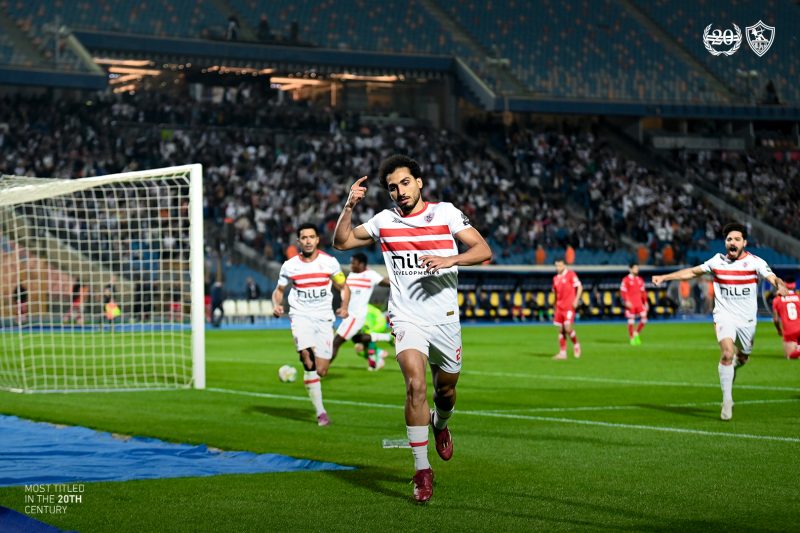 الزمالك ضد فيوتشر - أحمد حمدي