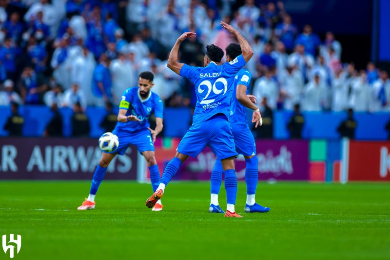 الهلال والعين - نصف نهائي دوري أبطال آسيا - سالم الدوسري