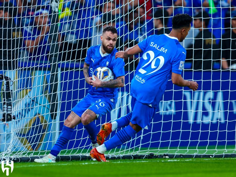 الهلال والعين - نصف نهائي دوري أبطال آسيا - سالم الدوسري