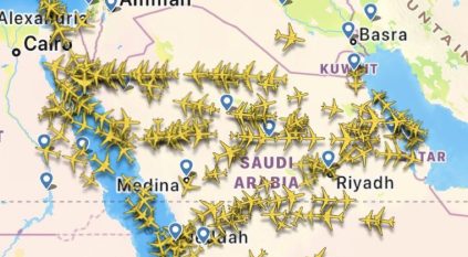 خطوط الطيران العالمية تحول رحلاتها عبر الأجواء السعودية الآمنة