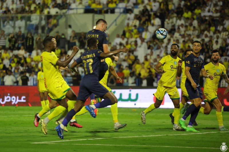 لابورت - النصر والخليج - النصر ضد الخليج