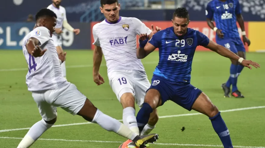 موعد مباراة العين ضد الهلال والقنوات الناقلة
