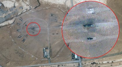 لقطات الأقمار الصناعية تكشف قصف رادار الدفاع الجوي الإيراني