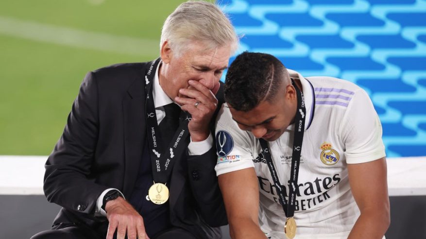رد فعل أنشيلوتي بعد قرار كاسيميرو بالرحيل