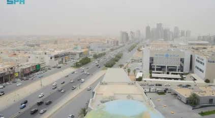 الأرصاد تحذر من تأثر الشرقية والرياض بالأتربة المثارة