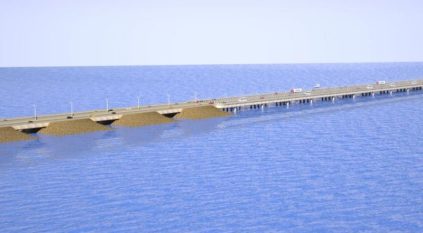أبرز مستجدات الجسر البحري الرابط بين رأس تنورة والقطيف