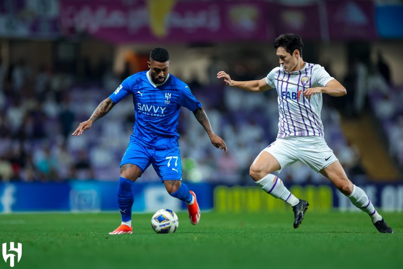الهلال والعين - مباراة الهلال والعين