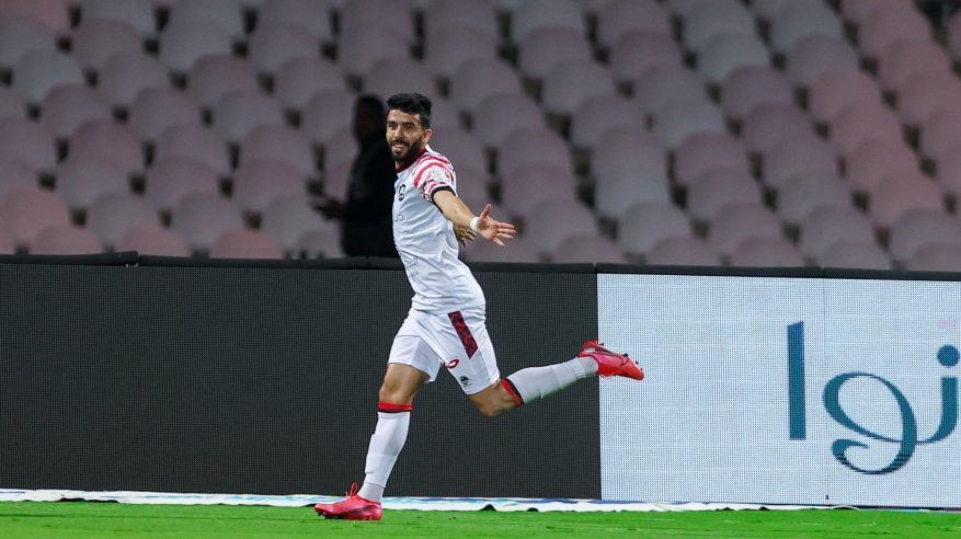 كريم البركاوي يبحث عن هدفه الأول ضد الفيحاء