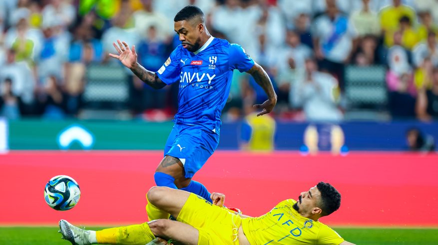 مصير مالكوم حول اللحاق بـ مباراة الهلال والنصر