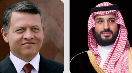 محمد بن سلمان لـ ملك الأردن: ندعم إجراءات الحكومة الأردنية للحفاظ على الأمن والاستقرار