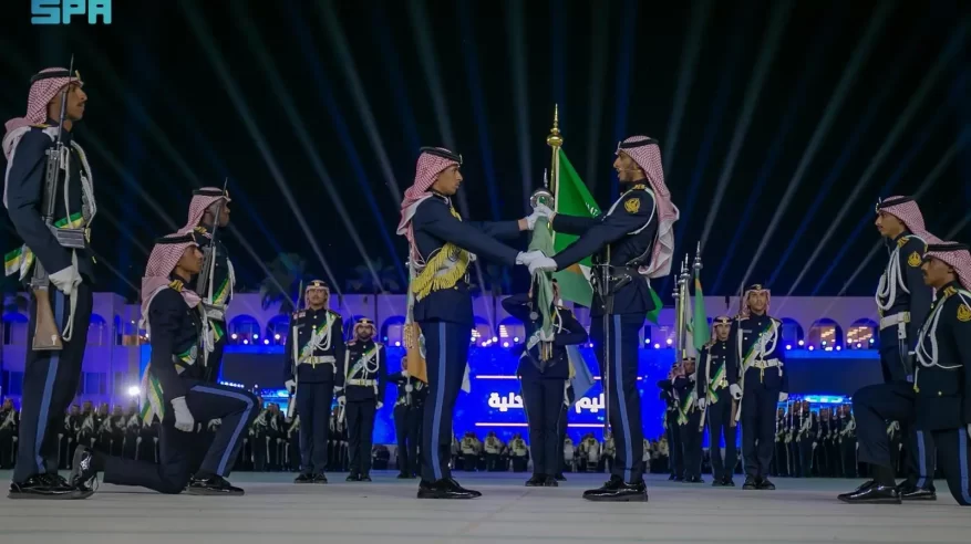 ‏بلاد الأوفياء.. خريجو الحرس الوطني يعزفون سمفونية الامتنان لكلية الملك خالد العسكرية
