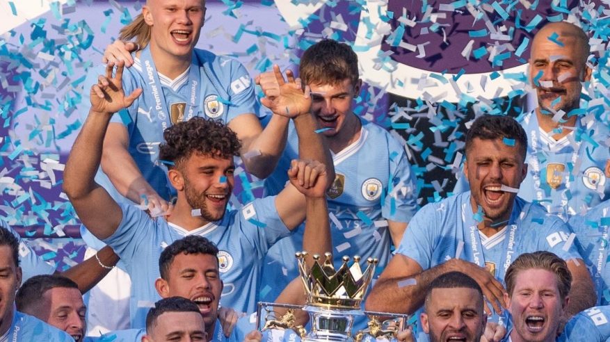 ترتيب الدوري الإنجليزي بعد تتويج مانشستر سيتي باللقب