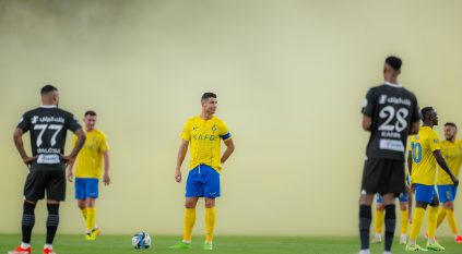 شاهد .. رد فعل مفاجئ من إدارة النصر بعد ركلة جزاء الهلال في الديربي