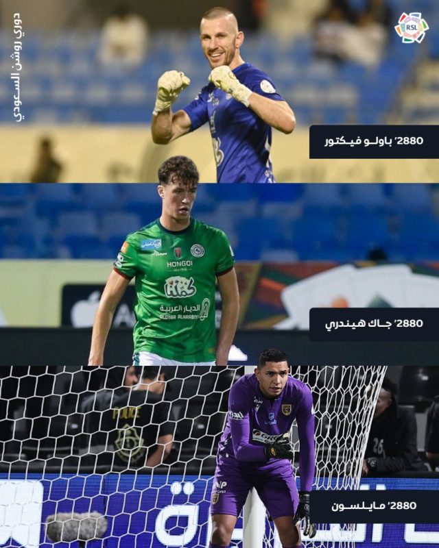 الثلاثي في دوري روشن