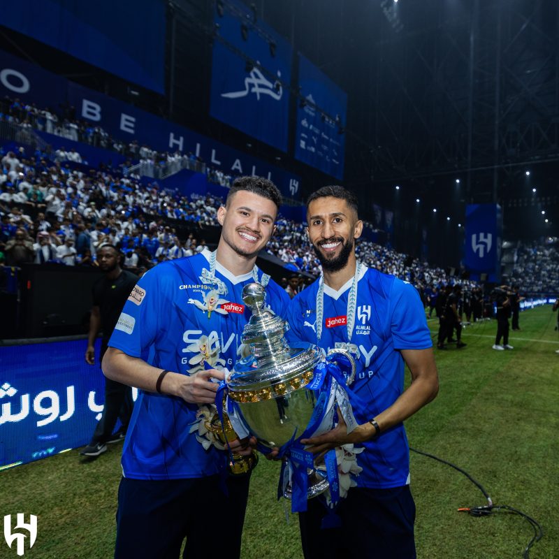 سلمان الفرج - تتويج الهلال