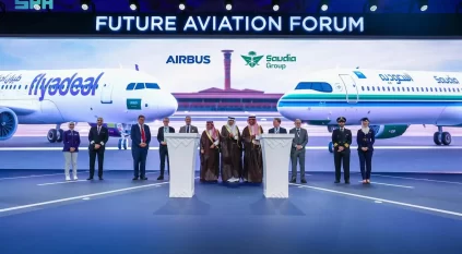 افتتاح مؤتمر مستقبل الطيران 2024 والخطوط السعودية تعلن شراء 105 طائرات إيرباص