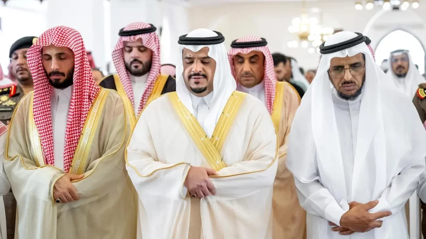 الصلاة على والدة الأمير سلطان بن محمد بن عبدالعزيز آل سعود
