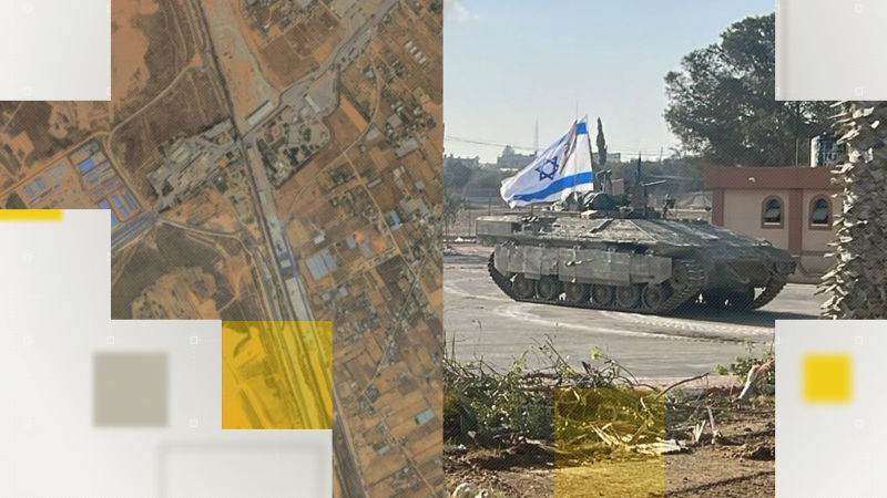 صور الأقمار الصناعية لتحركات إسرائيل نحو معبر رفح