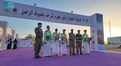 مدينة الحجاج في أبو عجرم تستقبل أولى طلائع ضيوف الرحمن