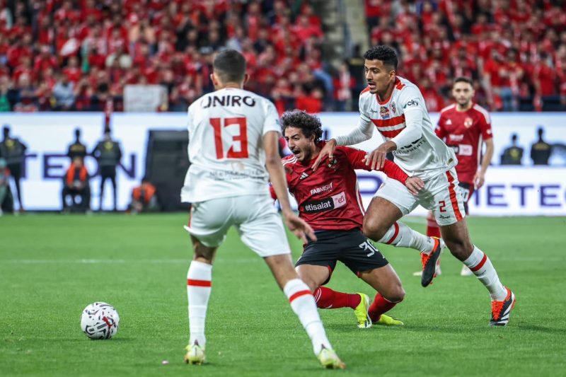 مباراة الأهلي والزمالك - الدوري المصري