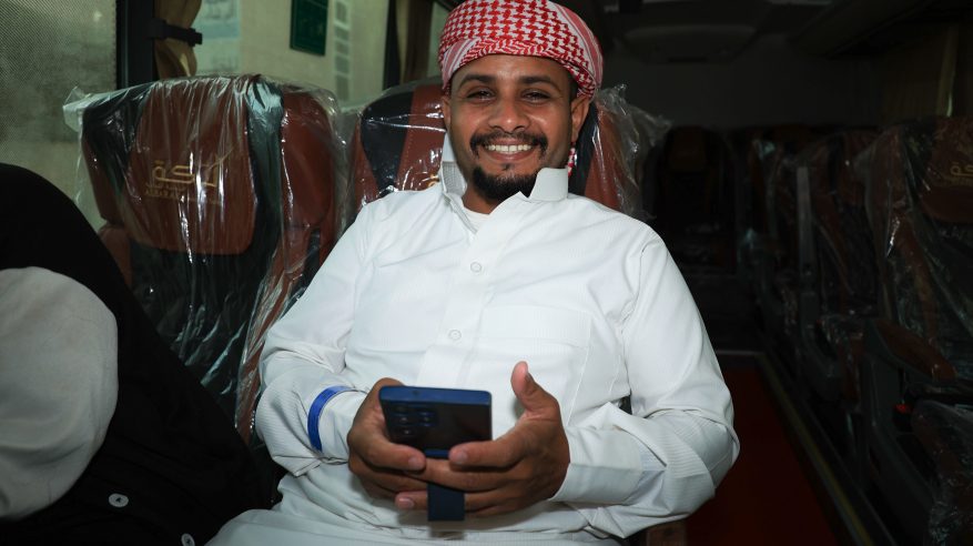 حملة صندوق الشهداء والمصابين والأسرى تودع آخر أفواج حجاجها هذا العام