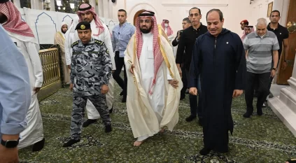 السيسي يزور المسجد النبوي