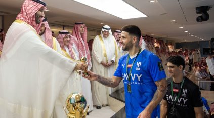 لقطات من تتويج ولي العهد لـ الهلال بلقب كأس خادم الحرمين الشريفين