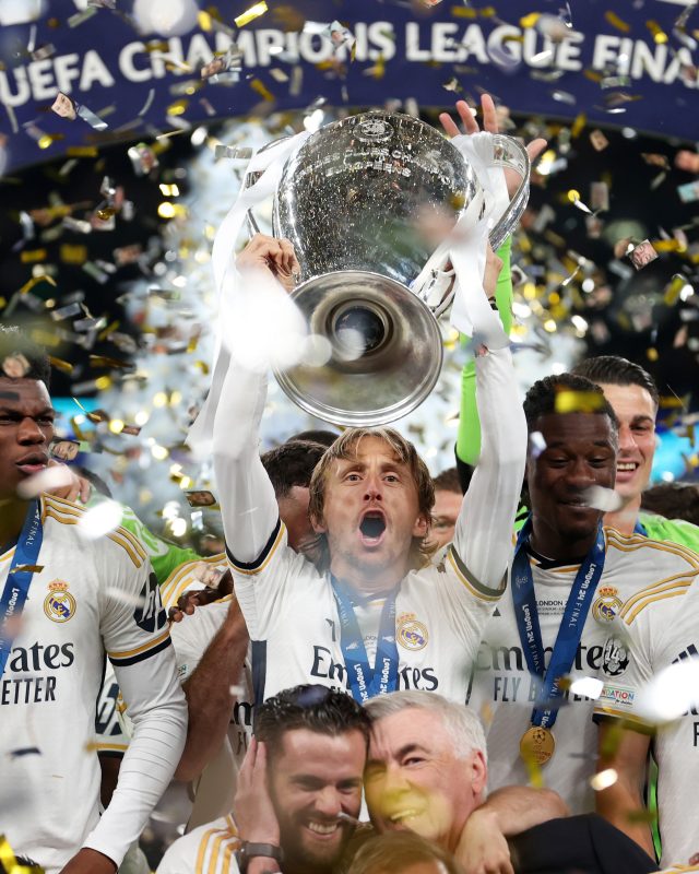 ريال مدريد بطل دوري أبطال أوروبا 2024