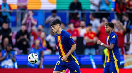 إنجاز مميز لـ بيدري في مباراة إسبانيا ضد جورجيا