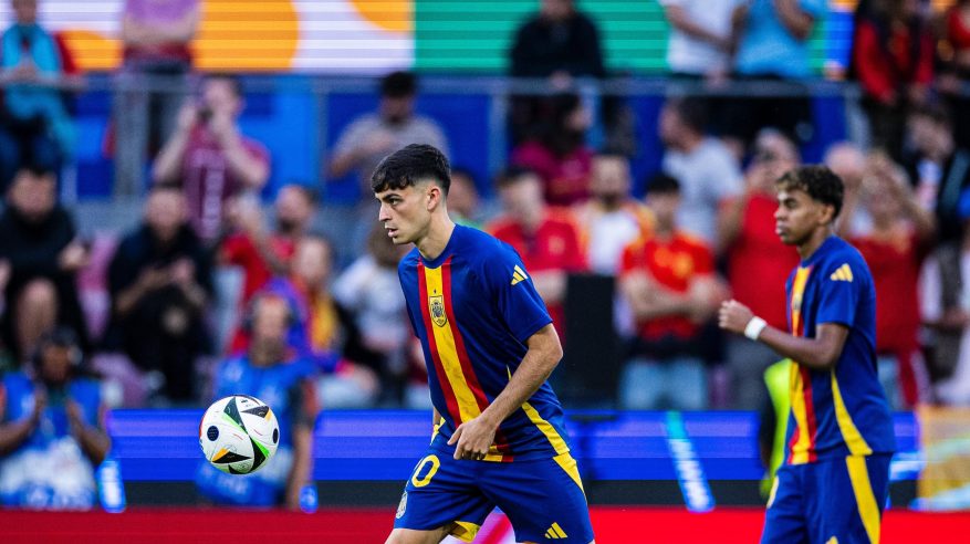 إنجاز مميز لـ بيدري في مباراة إسبانيا ضد جورجيا
