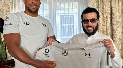 بطل العالم في الملاكمة آنتوني جوشوا سفيرًا لموسم الرياض