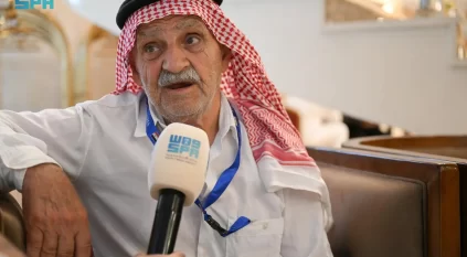 شوق الحاج سالم المفعلاني لسنوات تحقق في موسم الحج 1445