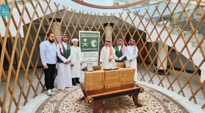 إغاثي الملك سلمان يسلّم 25 طنًّا من التمور لكازاخستان