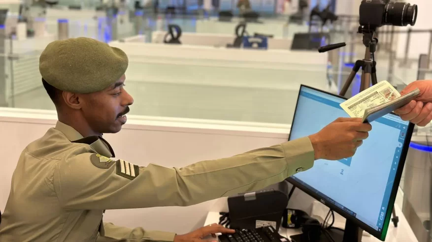 الجوازات: 1,255,199 حاجًا إجمالي ضيوف الرحمن القادمين عبر المنافذ الدولية حتى نهاية يوم أمس