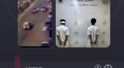 القبض على شخصين لارتكابهما التفحيط ومحاولة الهروب من الموقع