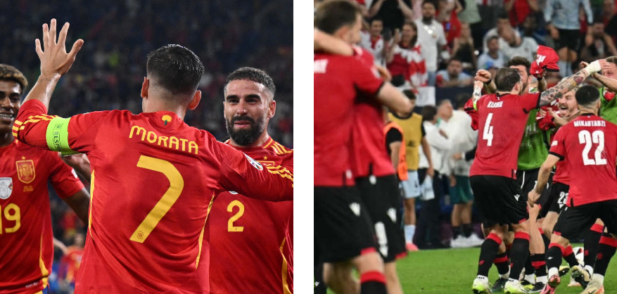 موعد مباراة جورجيا ضد إسبانيا في يورو 2024